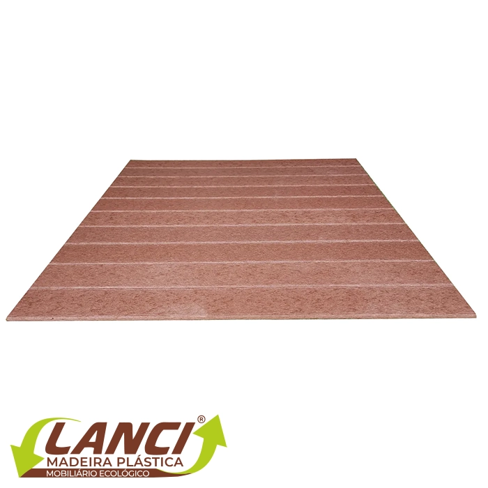 Deck modular à prova de umidade, mofo e cupim