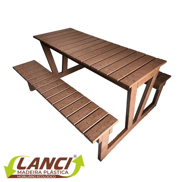 Mesa de piquenique premium para jardins residenciais