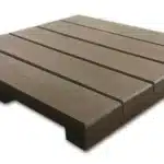 DECK MODULAR DE MADEIRA PLÁSTICA EM PERFIL 29 CM 100% RECICLADO / LC-33