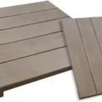 DECK MODULAR DE MADEIRA PLÁSTICA EM PERFIL 29 CM 100% RECICLADO / LC-33